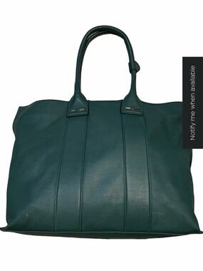 BENE Staffird Leather Tote Handbag in Teal